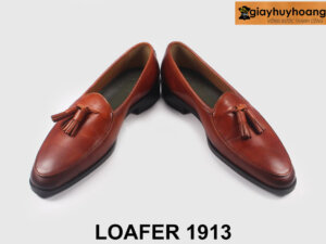 Giày lười nam chuông tua rua màu bò trẻ trung Loafer 1913 003