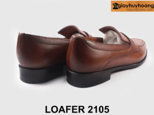 Giày lười nam màu bò trẻ trung sang trọng 2105 002