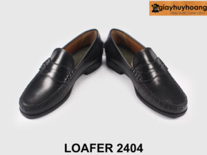 Giày lười nam mũi tròn moccasin penny Loafer 2404 003