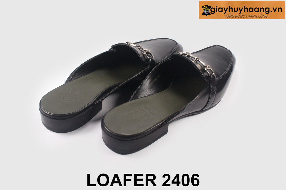 giay-luoi-da-nam-cong-so-thu-cong-loafer-2406-010 Dép sục nam không gót thời trang Loafer 2406 003