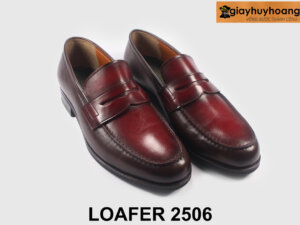 Giày lười nam trẻ trung đỏ đô sang trọng Loafer 2506 004