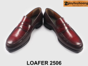 Giày lười nam trẻ trung đỏ đô sang trọng Loafer 2506 003