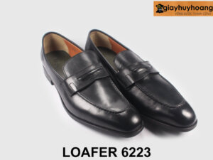 Giày lười da cao cấp cho nam bàn chân to size 47 Loafer 6223 004