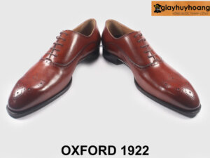Giày oxford da nam sang trọng đế da bò size to 1922 003