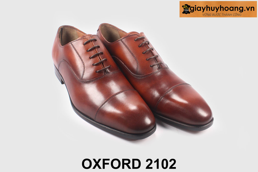 giay-tay-da-nam-cong-so-thu-cong-oxford-2102-08 Giày tây công sở nam đơn giản bền bỉ Oxford 2102 màu bò 004