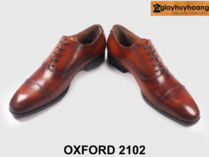 Giày tây công sở nam đơn giản bền bỉ Oxford 2102 màu bò 003