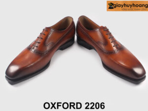 Giày da nam công sở thời trang cao cấp Oxford 2206 003