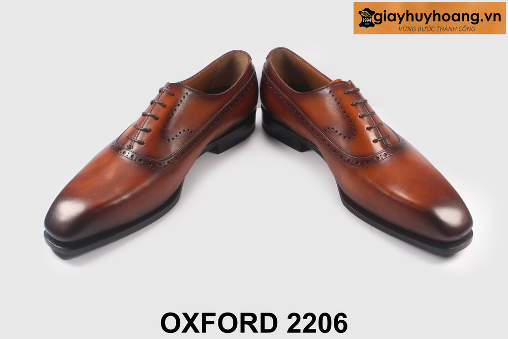 giay-tay-da-nam-cong-so-thu-cong-oxford-2206-04 Giày da nam công sở thời trang cao cấp Oxford 2206 003