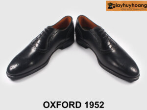 Giày da nam buộc dây màu đen đẹp Oxford 1952 003