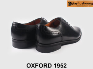 Giày da nam buộc dây màu đen đẹp Oxford 1952 002