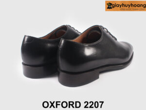 Giày da nam cao cấp kiểu trơn không họa tiết Oxford 2207 002