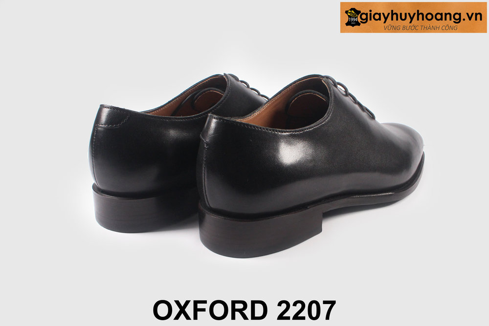 giay-tay-da-nam-cong-so-thu-cong-oxford-2507-05 Giày da nam cao cấp kiểu trơn không họa tiết Oxford 2207 002